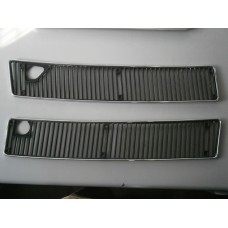 BENTLEY MULSANNE S - TURBO R - SILVER SPIRIT- 1 PAIR CHROME SCUTTLE - AIR INTAKE PANELS UB38792 - UB38793